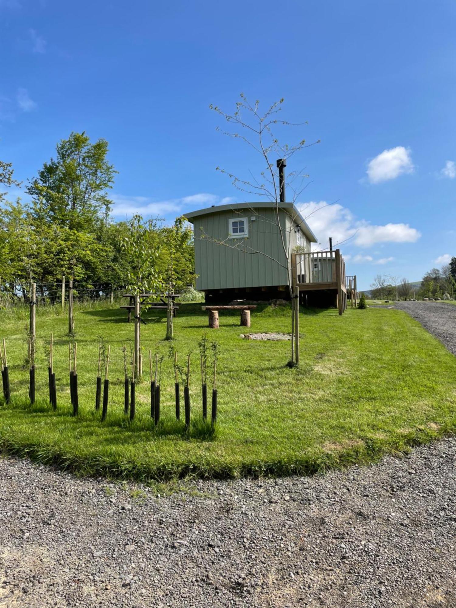Rosemary Shepherds Hut, Clay Bank Huts Ingleby Greenhow Buitenkant foto